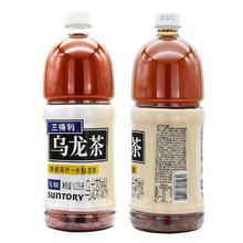 SUNTORY 三得利 无糖低糖 0脂肪特级茶叶乌龙茶1.25L×4瓶 限秒