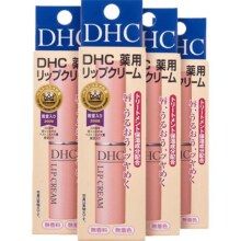【自营】DHC橄榄无色护唇膏1.5g*4支滋润保湿防干裂唇膏孕妇可用
