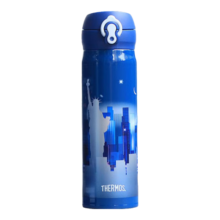 Thermos膳魔师保温杯不锈钢水杯旅行便携学生杯子 500ml JNL-500-NY 纽约款 500ml
