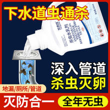 翼盟 家用下水道杀虫剂杀小飞虫蟑螂苍蝇药潮虫臭虫管道杀虫水乳剂室内
