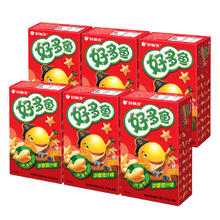88VIP会员：Orion 好丽友 膨化好多鱼33g*6盒儿童零食品薯片休闲小吃散装