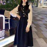 SLY TRO 清仓特价 爱依服同款新款名媛气质风长裙