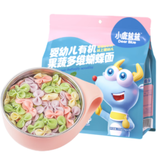 PLUS会员：小鹿蓝蓝 婴儿辅食7种冻干果蔬营养卡通面 200g 拍3