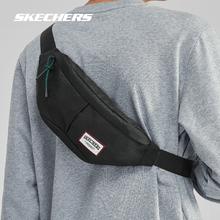 SKECHERS 斯凯奇 男女同款休闲运动腰包手机包跑步包户外运动收纳包