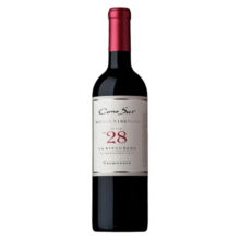 柯诺苏 Cono Sur智利名庄进口红酒 单一园28区 佳美娜干红葡萄酒750ml 单支装