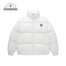 Doraemon 哆啦A梦 羽绒服男女款冬季2024新潮牌情侣立领保暖厚外套