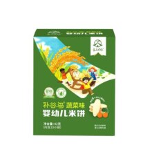 袁氏农场米饼婴幼儿小零食0添加宝宝磨牙饼干磨牙棒婴儿6个月以上