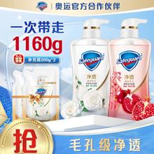 Safeguard 舒肤佳 沐浴露滋润留香红石榴山茶花380g*2+山茶花200g*2