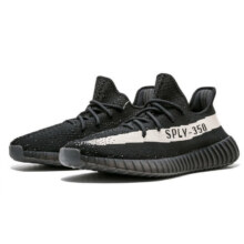 京东百亿补贴、Plus会员:阿迪达斯 adidas 三叶草男鞋女鞋Yeezy 350面透气跑步鞋BY1604