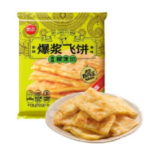 思念 爆浆飞饼 榴莲+香蕉540g 6片 儿童早餐馅饼煎饼 印度水果飞饼