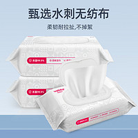 WELLDAY 维德 酒精湿巾99.9%杀菌6级过滤家用办公清洁卫生湿巾 1提