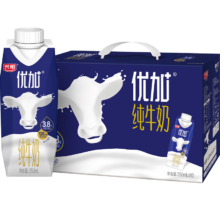 PLUS会员、百亿补贴：光明 优加梦幻盖纯牛奶250ml*10盒