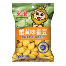 PLUS会员、需首单：东园 兰花豆蟹黄味蚕豆 40g