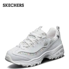 Plus会员、再降价：Skechers 斯凯奇 经典熊猫鞋 老爹鞋女运动厚底增高 复古秋季 13144+凑单