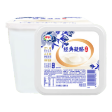 plus会员:伊利经典凝酪酸奶 低温老酸奶家庭装原味 800g*7件