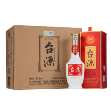 京东百亿补贴、PLUS会员：茅台（MOUTAI）贵州茅台集团 台源 53度 酱香型白酒 500ml*6 整箱装