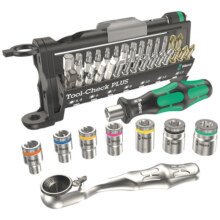 维拉Wera迷你棘轮扳手套装套筒进口ToolCheck螺丝刀批头修车工具