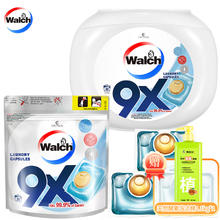 Walch 威露士 9X除菌洗衣凝珠 消毒液2合1洗衣球除菌除螨12g*52粒 赠洗洁精1