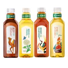 NONGFU SPRING 农夫山泉 东方树叶无糖茶大瓶900ml*4瓶装茉莉花茶青柑普洱饮料