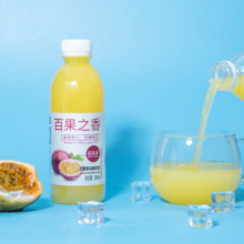 网红百香果汁 果味饮料0脂酸甜解腻整箱夏季 360ml*2瓶【品尝】