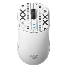 plus： 狼蛛 SC580  三模鼠标 轻量化鼠标  白色
