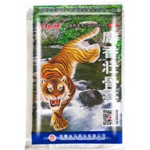 金玛神 麝香壮骨膏7cm*10cm*10贴镇痛消炎壮骨挫伤扭伤肩痛神经疼肌肉疼OTC风湿痛 1袋装