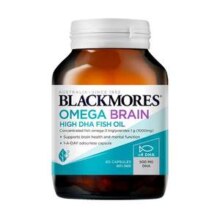 Blackmores 澳佳宝 4倍DHA无腥味铂金深海鱼油60粒