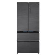 预售、PLUS会员：Haier 海尔 501L 全空间保鲜法式多门电冰箱家用一级能效BCD-501WGHFD14S8U1