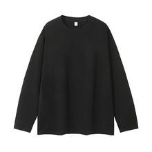 燠阳 秋冬德绒圆领打底衫 男女同款 圆领-黑色 3XL