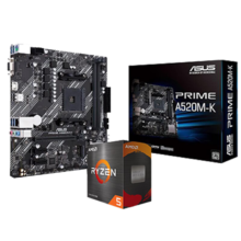PLUS会员、概率券：AMD 锐龙R5 5600 搭华硕PRIME A520M-K CPU主板套装