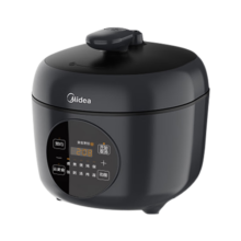美的（Midea）萌宠电高压力锅2.5升智能预约定时迷你不沾内胆触屏开盖煮压力锅YL25E331（线下同款）