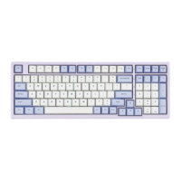 Hyeku 黑峡谷 M4 99键 有线机械键盘 绛紫樱兰 碧器轴