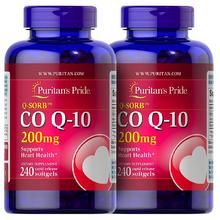 Puritan's Pride 普丽普莱 QSORB CoQ10 200 毫克 2 件 240 粒软胶囊（包装可能有所不同）
