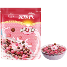 家乐氏可可爱莓莓450g/袋 儿童低脂营养早餐可可球巧克力麦片