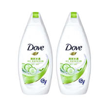 Dove 多芬 沐浴露 清新水透清爽美肤黄瓜190克*2 瓶 清新水透美肤黄瓜190克*2瓶