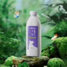 45年供港品质，晨光 赏酪 0添加有机低温酸奶 1kg*3瓶（赠坚果12包+吸管杯）
