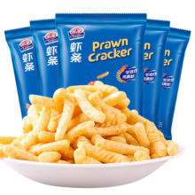 PLUS会员：Qinqin 亲亲 经典鲜虾条 多口味任选 80g/袋*6件