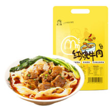 莫小小莫 纯肉浇头 浇浇乐红烧牛肉/袋 160g 3袋