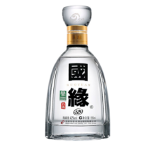 今世缘国缘四开4开 白酒 节日送礼 高端酒 婚宴 商务迎宾酒 42度 550mL 1瓶 单瓶装