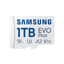 SAMSUNG 三星 EVO PLUS 白卡 TF存储卡 1TB（U3、A2、V30）
