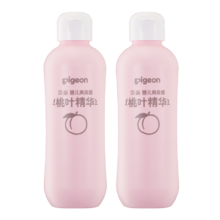 贝亲（Pigeon）桃子水  婴儿爽身露 四季通用 200ml  *2