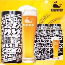 88VIP：鲸都 鲜酿德式小麦风味 精酿白啤啤酒1000ml