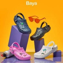 crocs 卡骆驰 Baya 贝雅系列  中性款洞洞鞋 10126 多色