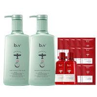 B2V 绿藻洗发水香能洗发乳祛屑香氛洗护 祛屑洗发水500ml*2