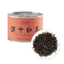 汉山 红汉中红茶 高山茶园蜜香 浓郁茶叶 正宗工夫红茶 浓香型 1罐 花果香汉中高山红茶