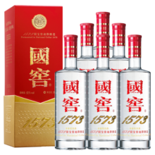 泸州老窖 国窖1573 浓香型 高度白酒 52度500ml*6瓶 经典整箱装 商务送礼