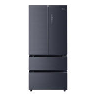 Midea 美的 508冰箱法式对开多门净味除菌四开门 莫兰迪灰 净味