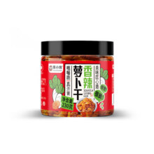 京东百亿补贴：菜小饱 高山香脆萝卜 干香辣麻辣 开胃 萝卜干香辣味 1瓶装