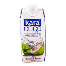 临期：KARA 100%椰子水500ml*3瓶