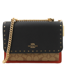 蔻驰（COACH）【品牌直供】KLARE女士小号风琴包单肩斜挎包90400IME7V